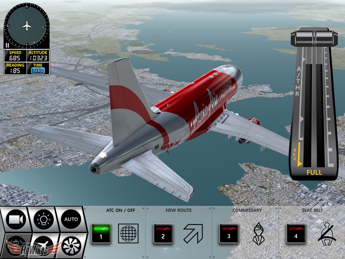 airplane cockpit simulator game